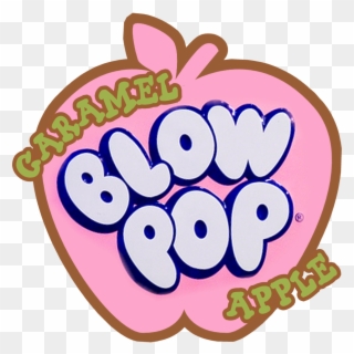 Caramel Apple Blow Pop Lollipops - Charms Blow Pop Cherry ( 48 In A Pack ), White Clipart