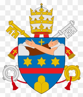 Open - Pope Pius Xii Coat Of Arms Clipart