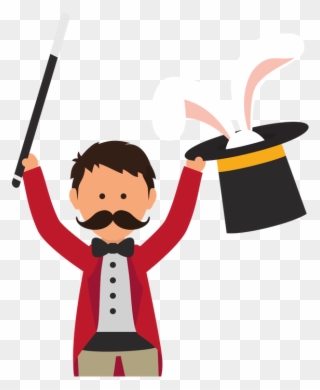 Funny Alexa Tricks - Magicien Cirque Clipart