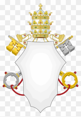 Open - Coats Of Arms Of The Pope Clipart