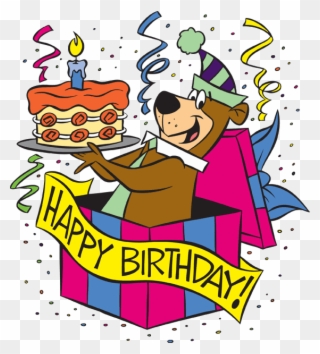 Yogi Bear Asks For Canned Food To Be Donated To The - Happy Birthday From Yogi Bear Clipart