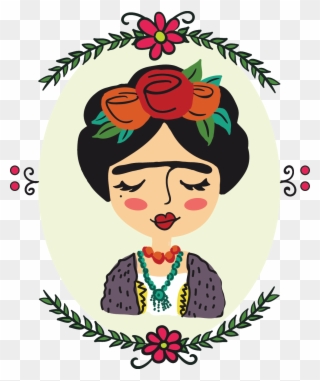 Frida Kahlo Illustration On Behance - Frida Kahlo Png Clipart