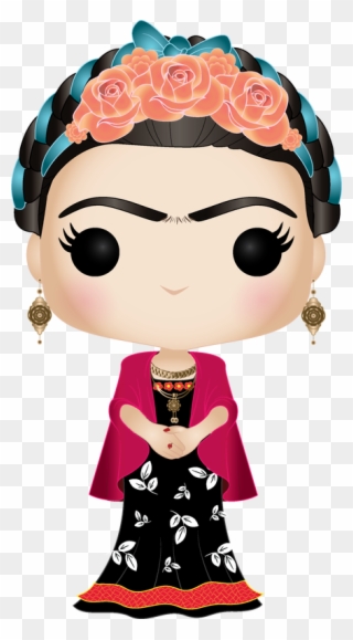 This Was My Favorite Pop To Design I Really Enjoyed - Frida Kahlo Funko Pop Clipart