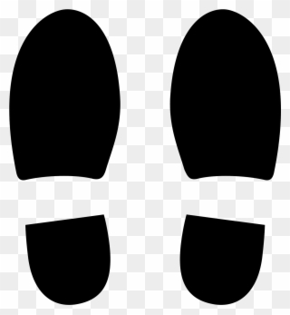 This Icon Represents Two Pictures Of The Soles Of Shoes - Shoes Icon Clipart
