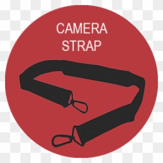 75" Wide Black Silicone Neck Strap With Strap Release - Strap Clip - Png Download