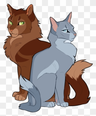 Warrior Cats Babies Png - Синяя Звезда И Желудь Clipart