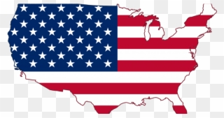 Trust, Truth And Trump - Usa Flag Clipart