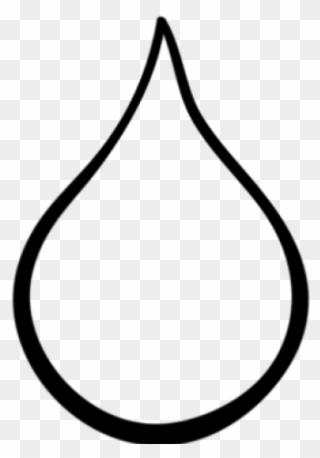 Drops Clipart Waterdrop - Line Art - Png Download