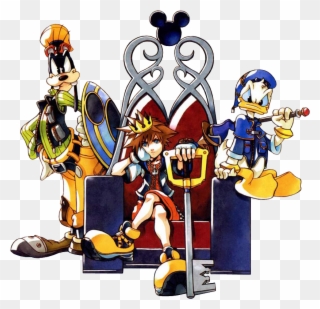 Throne - Kingdom Hearts King Sora Clipart