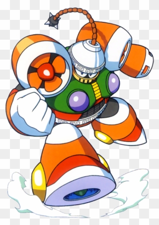 One Of My Favorites - Megaman Windman Clipart