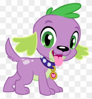 This Is My And Lord Kyle's Cast Of Movie-spoof Called - Mlp Spike The Dog Clipart