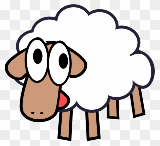 We Do Our Best To Bring You The Highest Quality Cliparts - Sheep Clipart Clear Background - Png Download