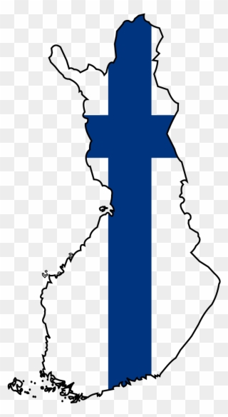 I N The Twentieth Century Finland Was Hugely Impacted - Finland Flag In Country Clipart