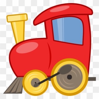 Locomotive Clipart Toy Train - Train Clip Art Toy - Png Download