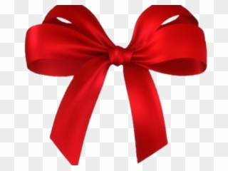 Bow Clipart Dark Red - Gift Bow Clip Art - Png Download