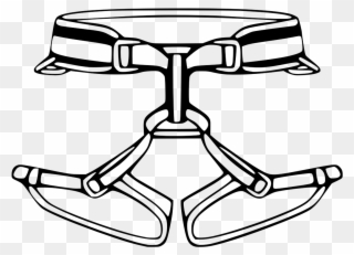 Harnesses Harnesses - Climbing Harness Drawing Clipart