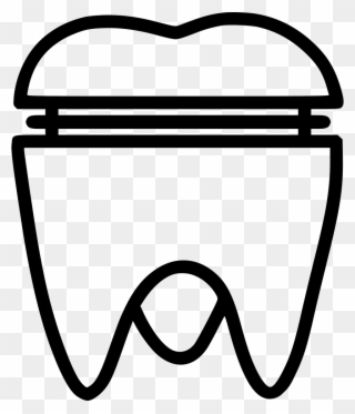 Fraction Clipart Drawing - Molar Icone Png Transparent Png