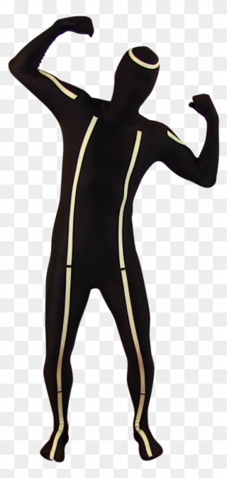 Glow Full Body Suit - Bodysuit Clipart