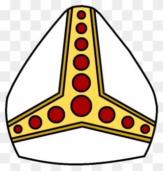 Pope Hat Png - Pope Hat Clip Art Transparent Png