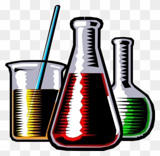 Flask Vector Beaker - Metodos Cientificos En La Quimica Clipart