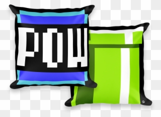 Pillow Clipart Soft Thing - Mario Pow Block - Png Download