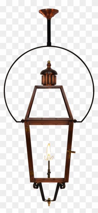 Windsor With Fluted Top And Bottom Scroll Finial On - Wall Mount Gas Lanterns Clipart