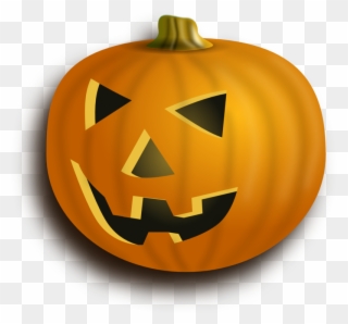 Pumpkin, Lantern, Halloween, Jack O Lantern, Orange - Halloween Pumpkin Transparent Background Clipart