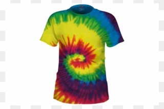 Png Transparent Images Pluspng Rainbow Tiedye Tshirt - Red Yellow Blue Green Tie Dye Shirt Clipart