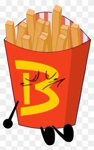 Fries Png Clipart - Bfdi Fries Body Transparent Png