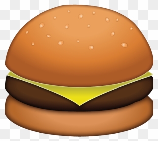 Burger With No Background Clipart And More - Burger Emoji Transparent Background - Png Download