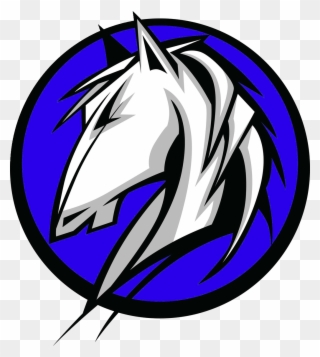 Highland Elementary - Logo Horse In A Circle Clipart