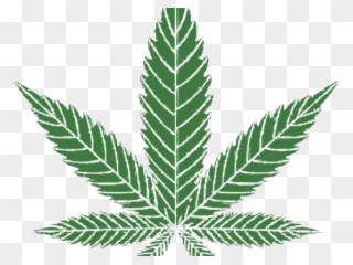 Weed Clipart Weed Blunt - Marijuana Leaf Silhouette - Png Download