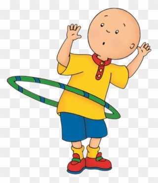 Fb,100,78,pasta Resimleri Caillou Hula Hoop - Hula Hula Animado Clipart