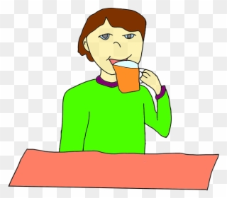 Cup Clipart Child - Drinking Beer Boy Png Transparent Png