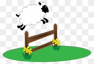 Counting Sheep Clipart - Counting Can Be Fun - Png Download