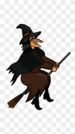 Drawing Witch - Drawings Of Halloween Witches Clipart