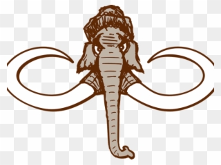 Trunk Clipart Tusk - Mammoth Clipart - Png Download