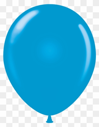 Blue - Sky Blue Color Balloons Clipart