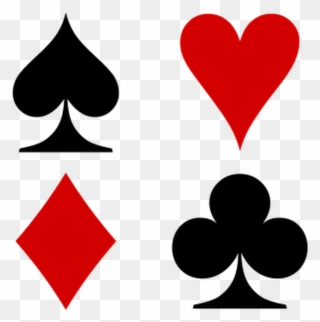 Heart Diamond Spade Club - Deck Of Cards Logo Clipart