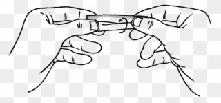 Hand Knuckles Png - Cartoon Hands Rolling Weed Clipart