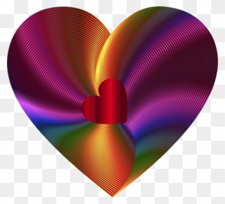 All Photo Png Clipart - Rainbow Heart Png Transparent Png