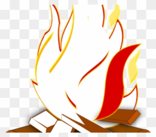 Flame Clipart Bonfire - Bonfire Clipart - Png Download