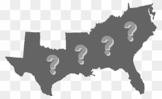 Roots Weekend-atlanta Marked The End Of Our First Series - Many States Were There In The Confederacy Clipart