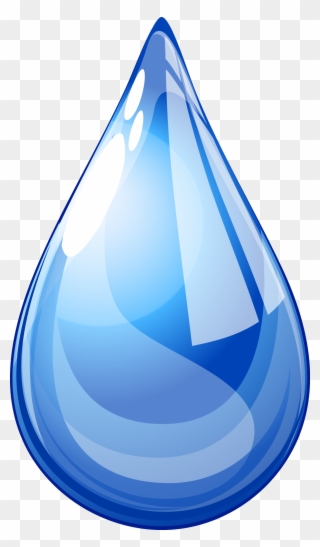 Water Drop Clipart One Water - Gota De Agua Png Transparent Png