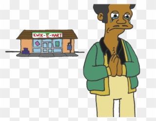 Farewell Apu - Cartoon Clipart