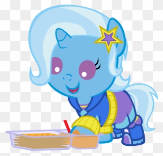 Cracker Clipart Sparkling - My Little Pony Trixie Bebe - Png Download