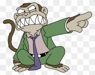 Evil Monkey Cliparts - Evil Monkey Family Guy No Background - Png Download