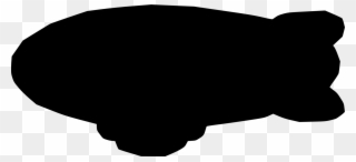 Computer Icons Blimp Raster Graphics Download Data - Clip Art - Png Download