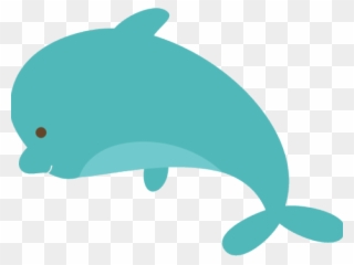 Spinner Dolphin Clipart Border - Transparent Background Dolphin Cartoon - Png Download