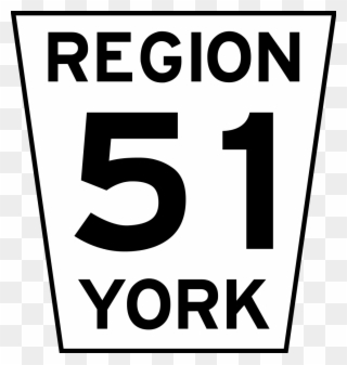 York Regional Road - List Of Numbered Roads In Niagara Region Clipart
